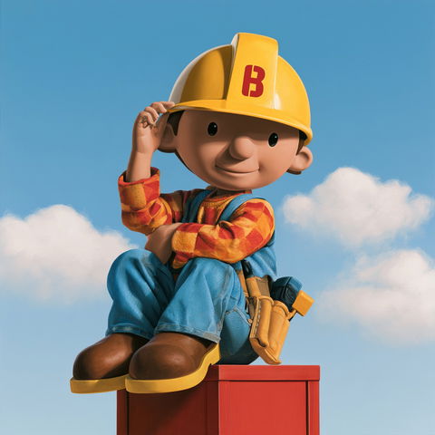 Bob the Builder style (Titles), Midjourney V8.2