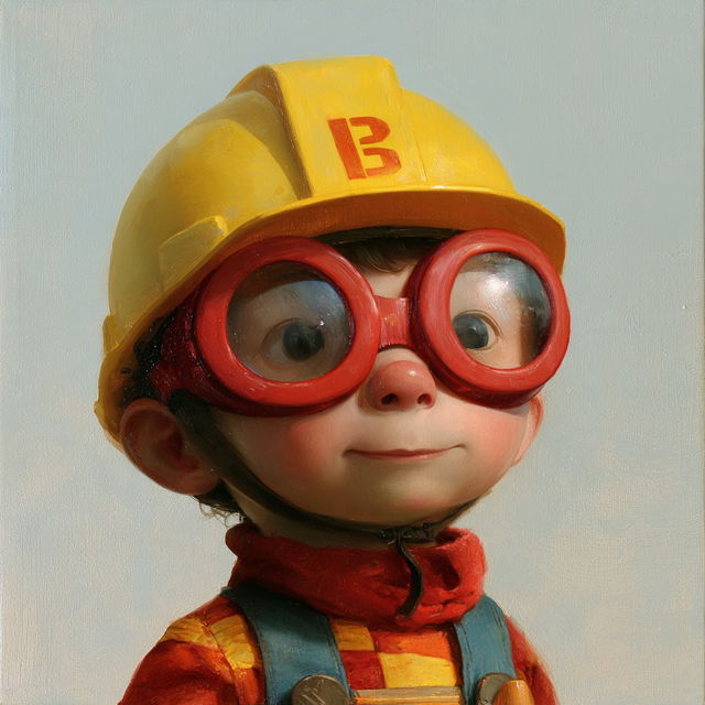 Bob the Builder style, Midjourney V8.2, render 4 of 4