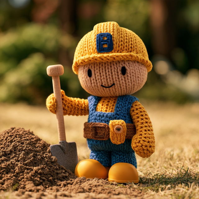 Bob the Builder style, Midjourney V8.2, render 3 of 4