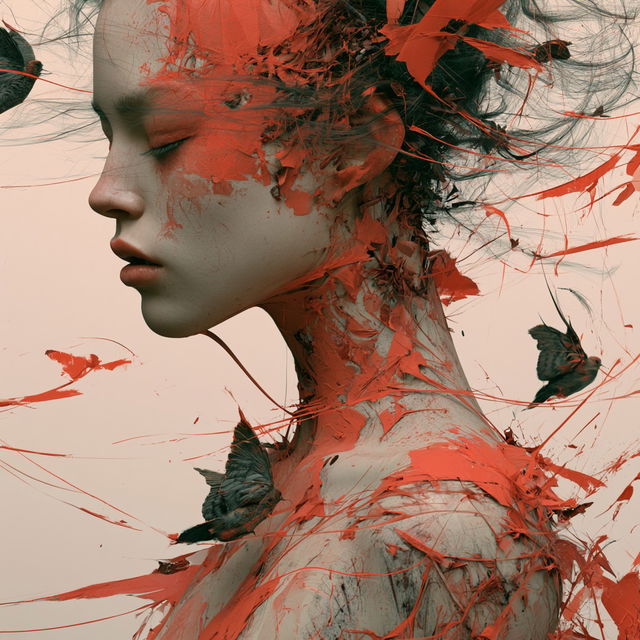 Bojan Jevtic style, Midjourney V8.2, render 2 of 4