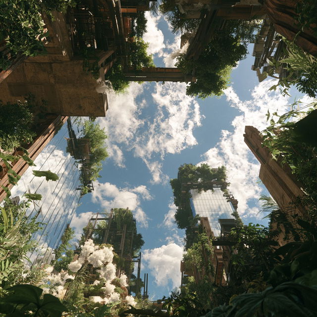 Bottom view style, Midjourney V8.2, render 1 of 4