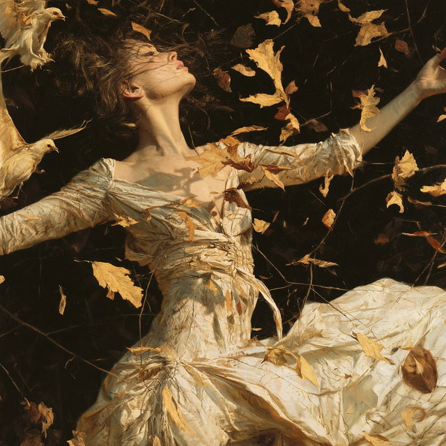 Brad Kunkle style, Midjourney V8.2, render 1 of 4