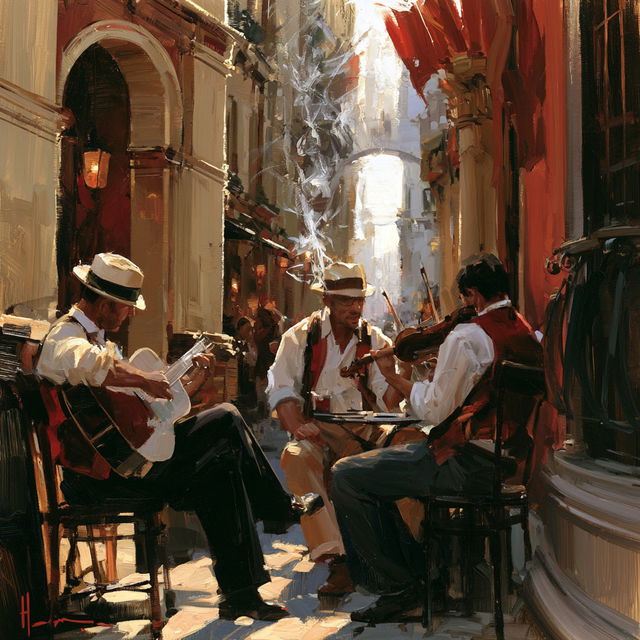 Brent Heighton style, Midjourney V8.2, render 3 of 4