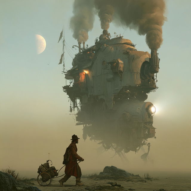 Brian Despain style, Midjourney V8.2, render 4 of 4