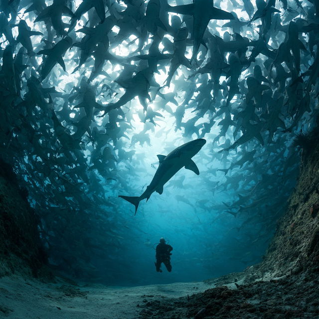 Brian Skerry style, Midjourney V8.2, render 4 of 4