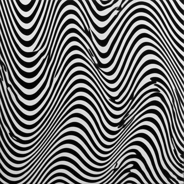 Bridget Riley style, Midjourney V8.2, render 2 of 4