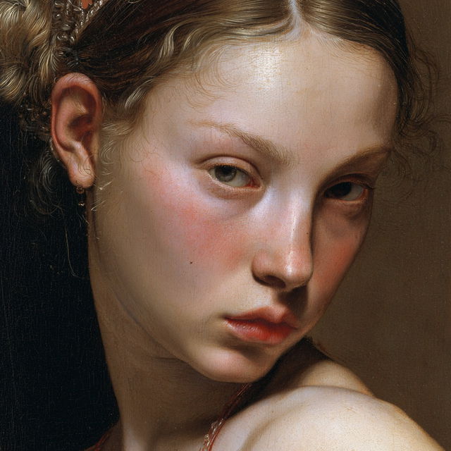 Bronzino style, Midjourney V8.2, render 2 of 4