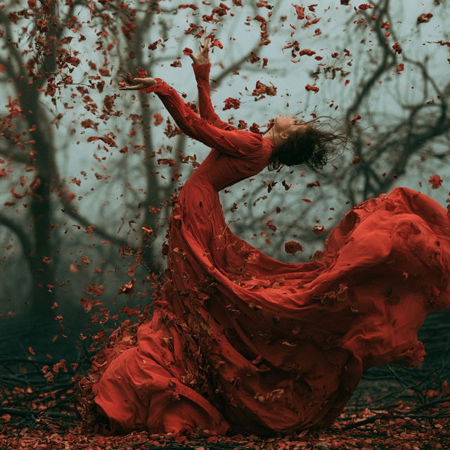 Brooke Shaden style, Midjourney V8.2, render 4 of 4