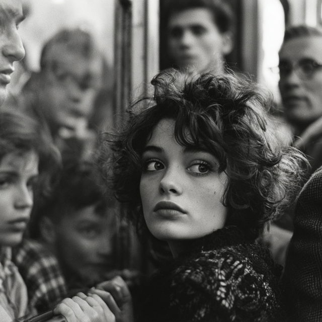 Bruce Davidson style, Midjourney V8.2, render 4 of 4