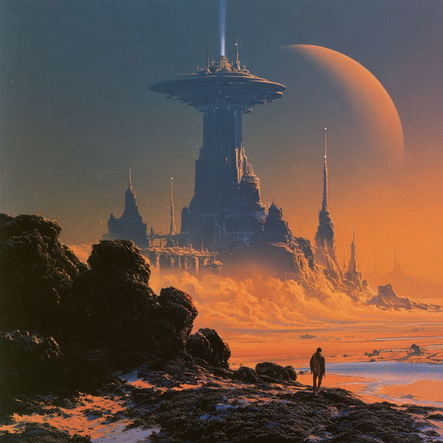 Bruce Pennington style, Midjourney V8.2, render 2 of 4