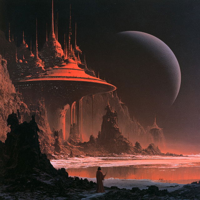 Bruce Pennington style, Midjourney V8.2, render 3 of 4