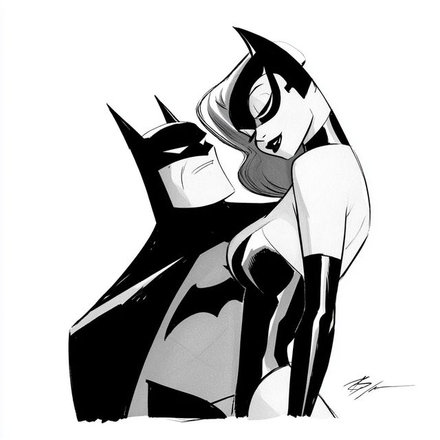Bruce Timm style, Midjourney V8.2, render 3 of 4