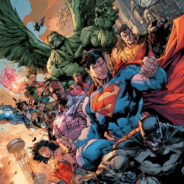 Bryan Hitch style, Midjourney V8.2, render 3 of 4