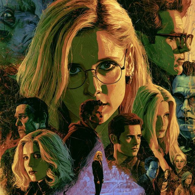 Buffy the Vampire Slayer style, Midjourney V8.2, render 3 of 4