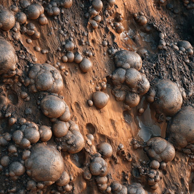 Bumpy texture style, Midjourney V8.2, render 3 of 4