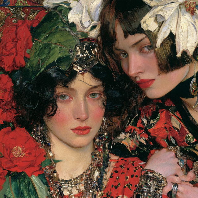 Byam Shaw style, Midjourney V8.2, render 3 of 4