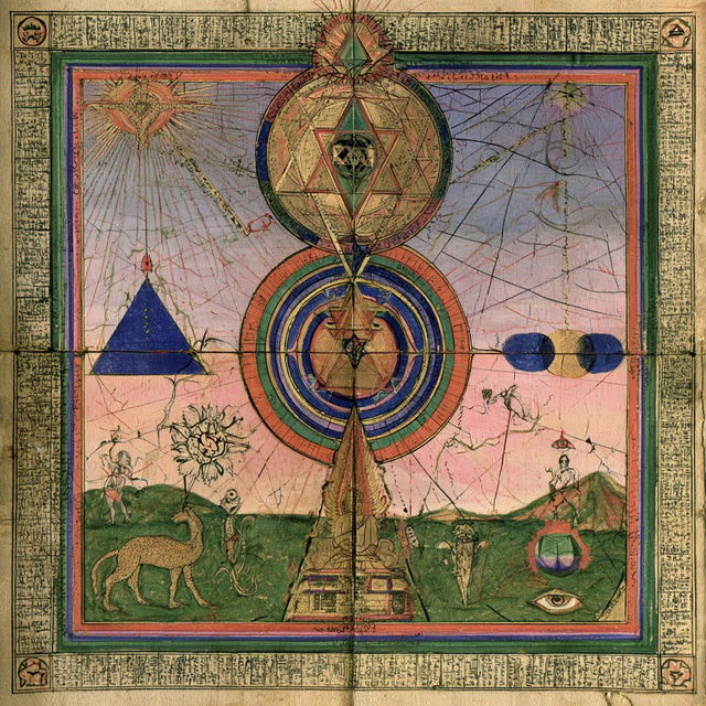 Parchment Tessellurgy style, Midjourney V8.2, render 1 of 4
