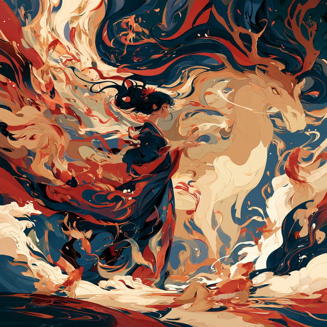 Curtaincoil style, Midjourney V8.2, render 2 of 4