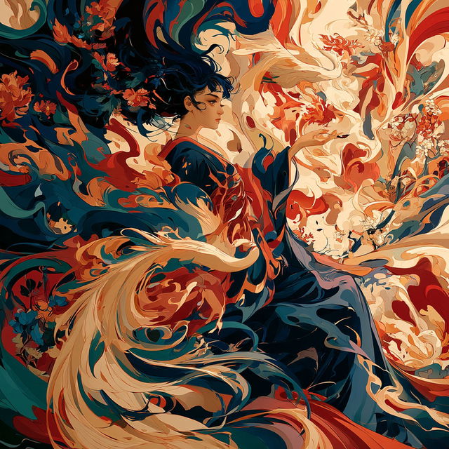 Curtaincoil style, Midjourney V8.2, render 4 of 4