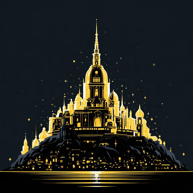 Symmetric Mooncourt style, Midjourney V8.2, render 2 of 4