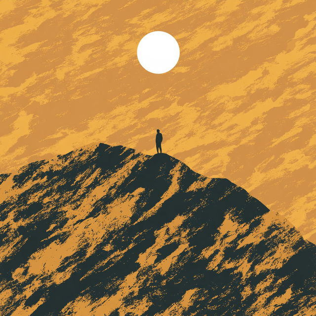 Ochre Gildscape style, Midjourney V8.2, render 4 of 4