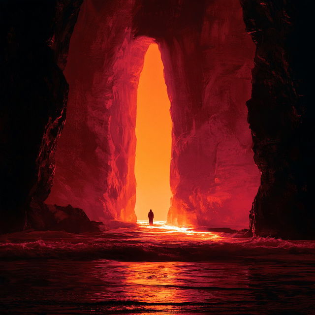 Caldera Gravure style, Midjourney V8.2, render 3 of 4
