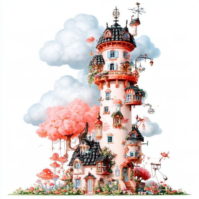 The Tinted Toybox School style, Midjourney V8.2, render 1 of 4