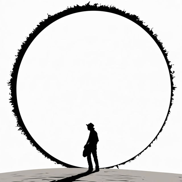 Silhouette Folklith style, Midjourney V8.2, render 1 of 4