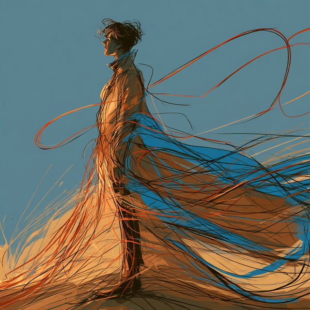 The Windswept Etching Archive style, Midjourney V8.2, render 4 of 4
