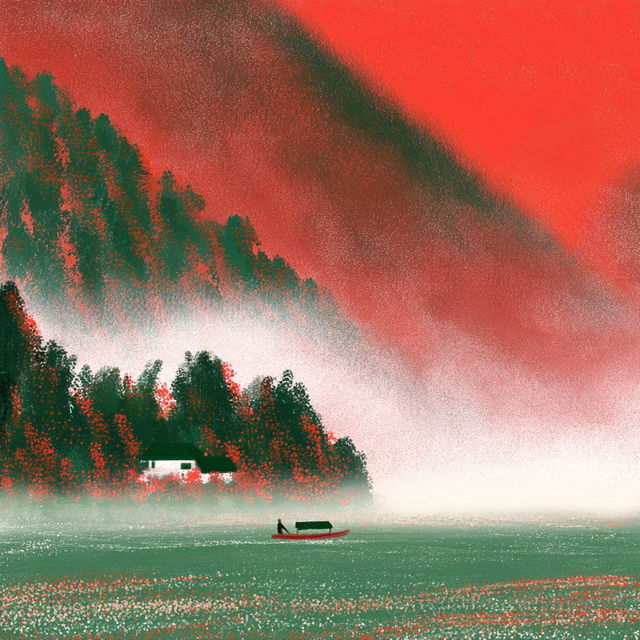 Mistocollage style, Midjourney V8.2, render 4 of 4