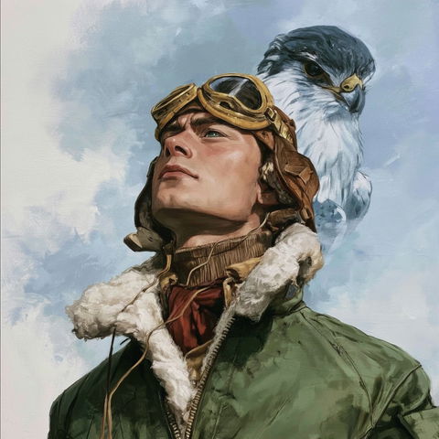 Furcollar Aerotattoo style (SREF codes), Midjourney V8.2