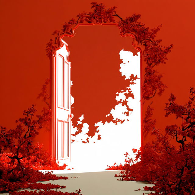 Redcut Expedition style, Midjourney V8.2, render 2 of 4