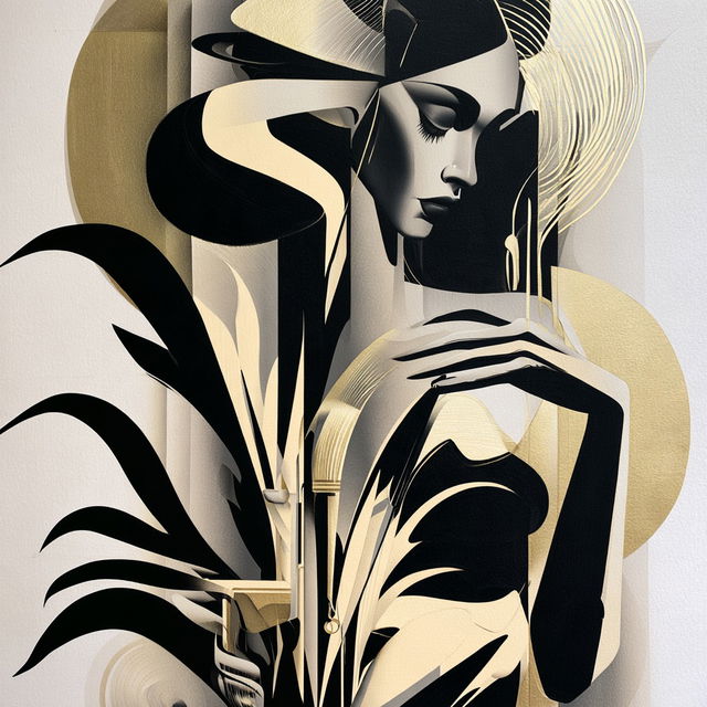 Enamel Decofigures style, Midjourney V8.2, render 2 of 4
