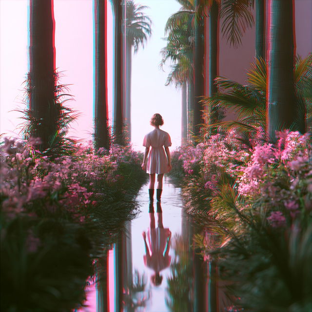 Raku Bloomfront style, Midjourney V8.2, render 1 of 4