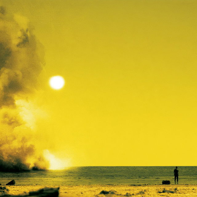 Yellow Smoke Index style, Midjourney V8.2, render 1 of 4