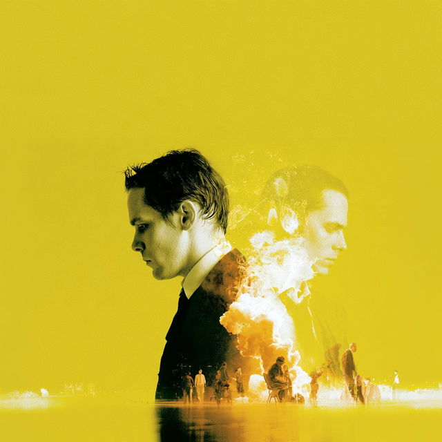 Yellow Smoke Index style, Midjourney V8.2, render 3 of 4