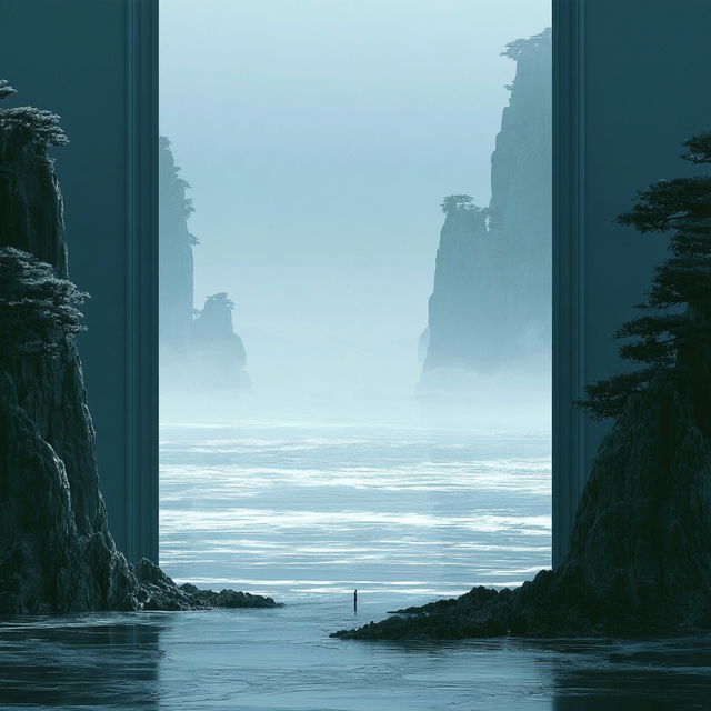 Cliff Reliquary style, Midjourney V8.2, render 2 of 4