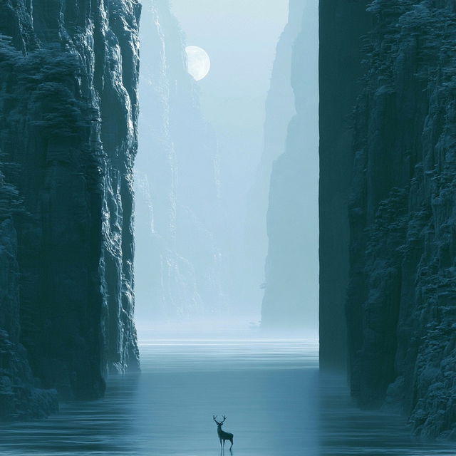 Cliff Reliquary style, Midjourney V8.2, render 3 of 4