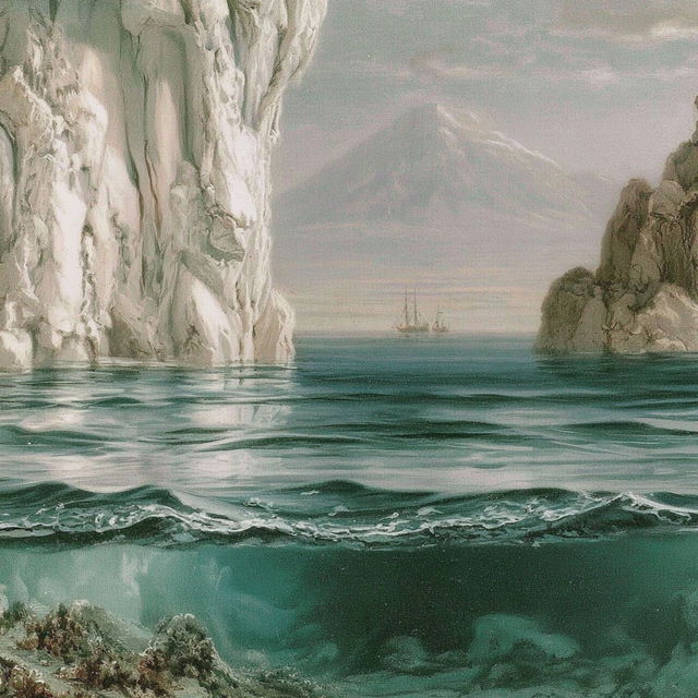 Glacial Mythography style, Midjourney V8.2, render 3 of 4
