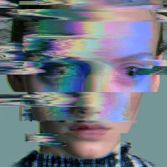 Pixelstrophe style, Midjourney V8.2, render 2 of 4