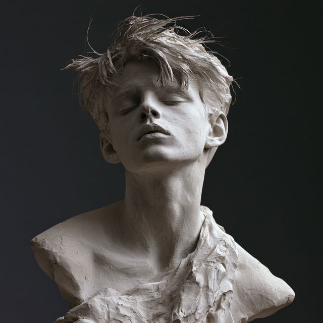 Camille Claudel style, Midjourney V8.2, render 4 of 4