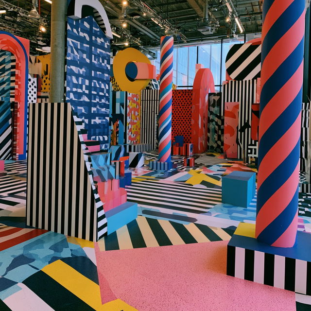 Camille Walala style, Midjourney V8.2, render 2 of 4