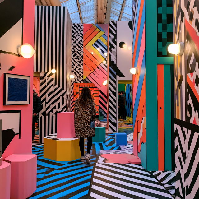Camille Walala style, Midjourney V8.2, render 4 of 4