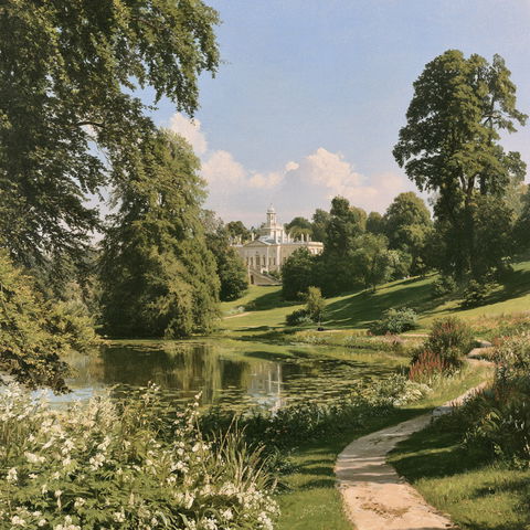 Capability Brown style (Architects), Midjourney V8.2
