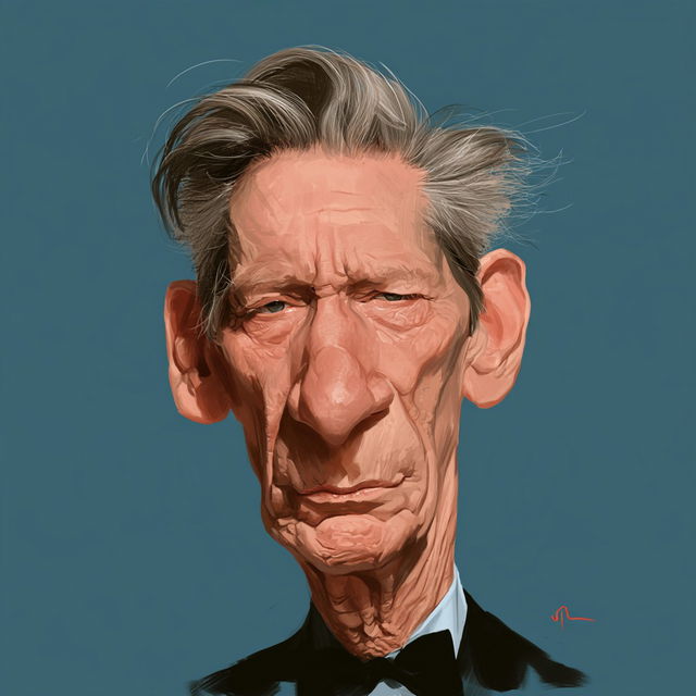 Caricature style, Midjourney V8.2, render 4 of 4