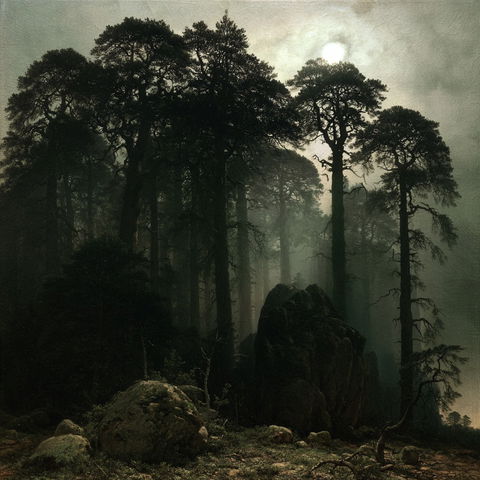 Carl Gustav Carus style (Painters), Midjourney V8.2