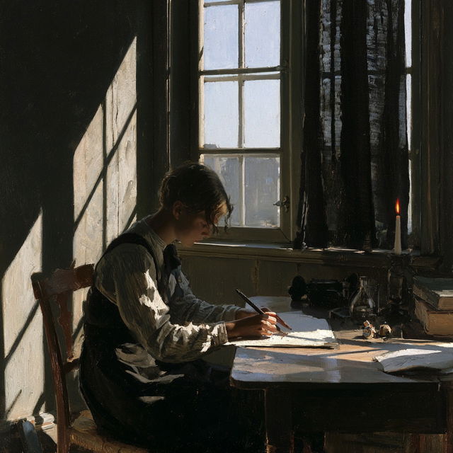 Carl Holsoe style, Midjourney V8.2, render 2 of 4