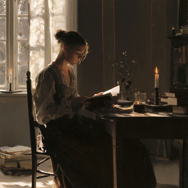Carl Holsoe style, Midjourney V8.2, render 4 of 4