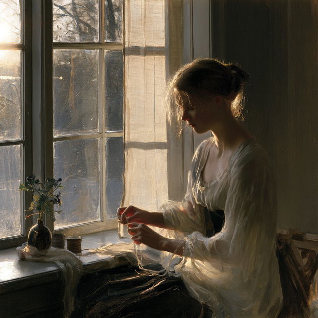 Carl Holsoe style, Midjourney V8.2, render 3 of 4