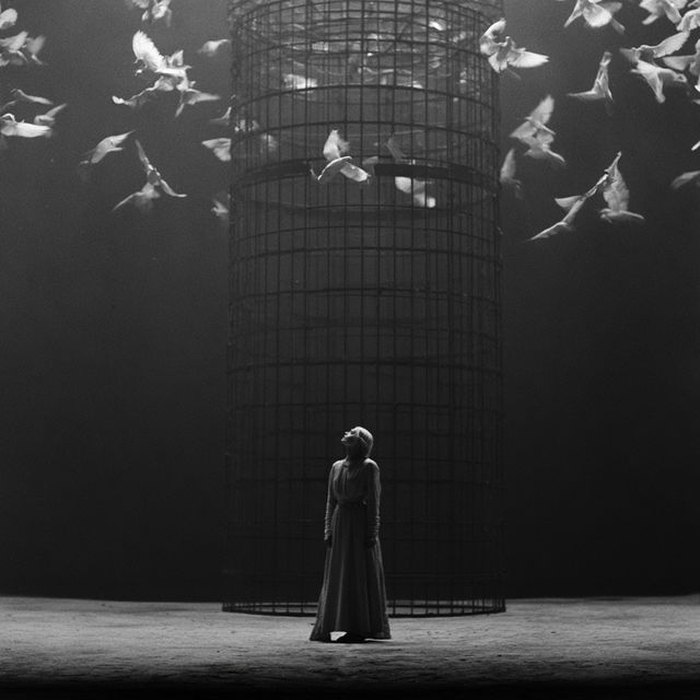 Carl Theodor Dreyer style, Midjourney V8.2, render 2 of 4